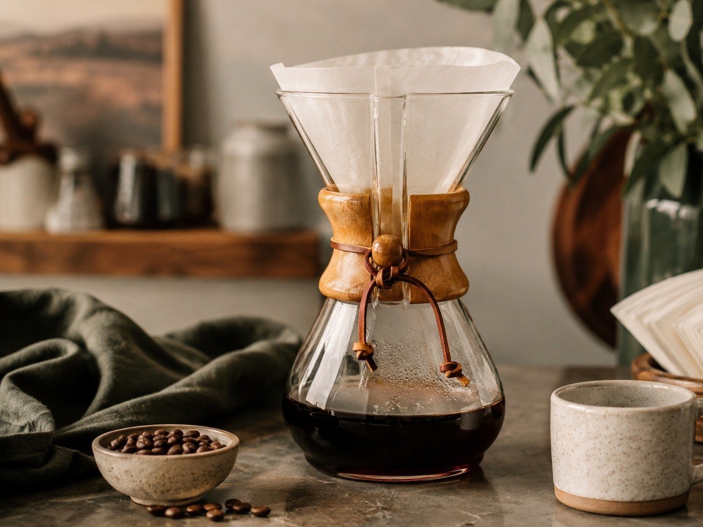 Chemex Classic 6-Cup Coffee Maker in context