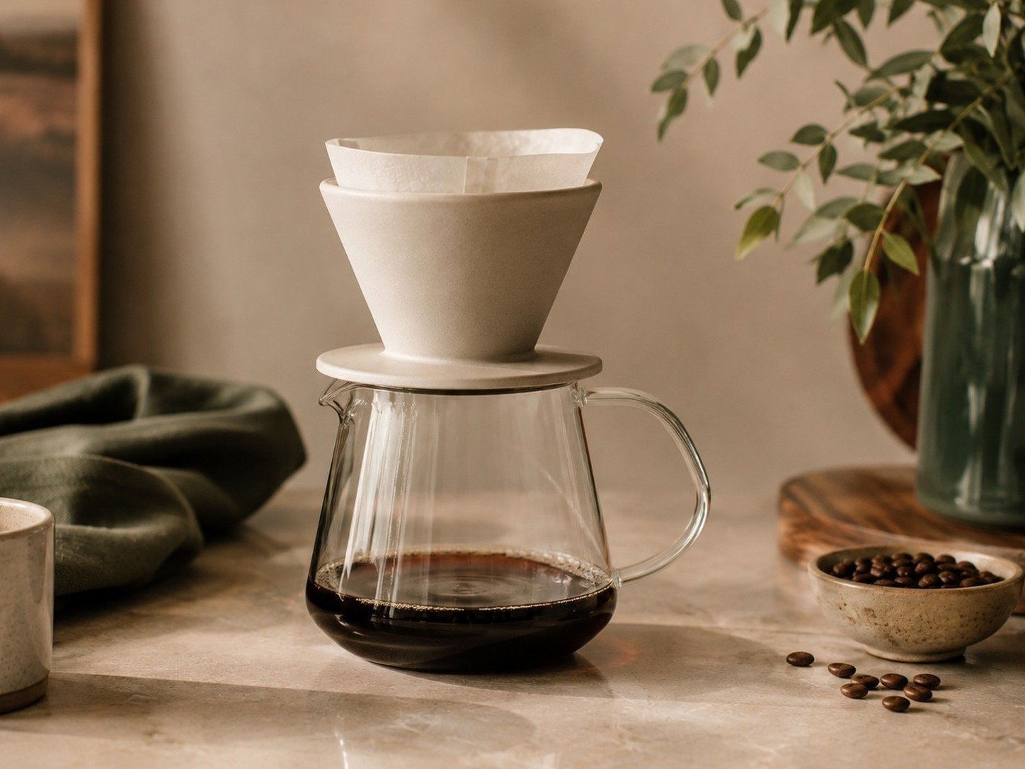 Kinto Slow Coffee Style Brewer in context