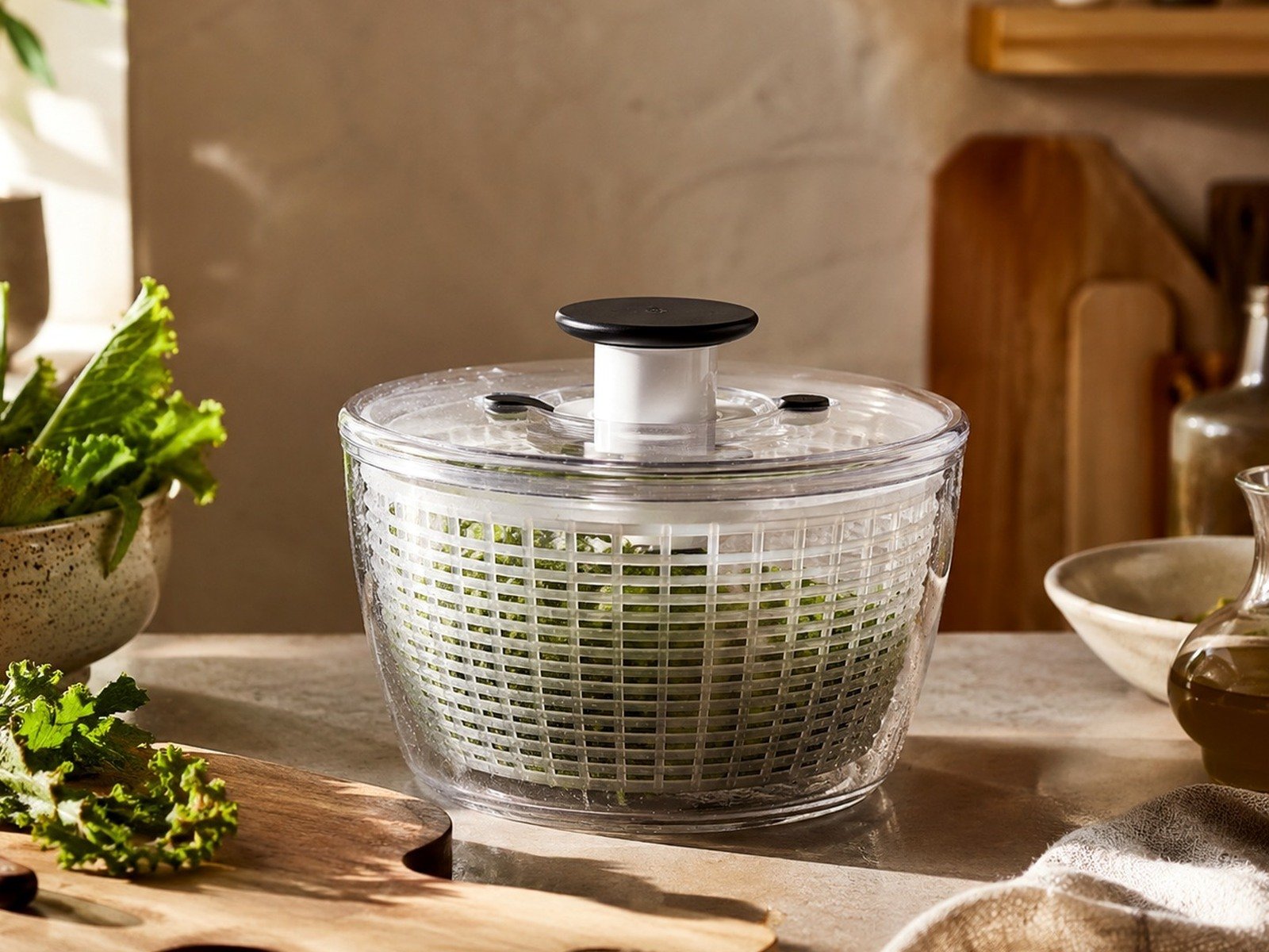 Zyliss Easy Spin Salad Spinner in context