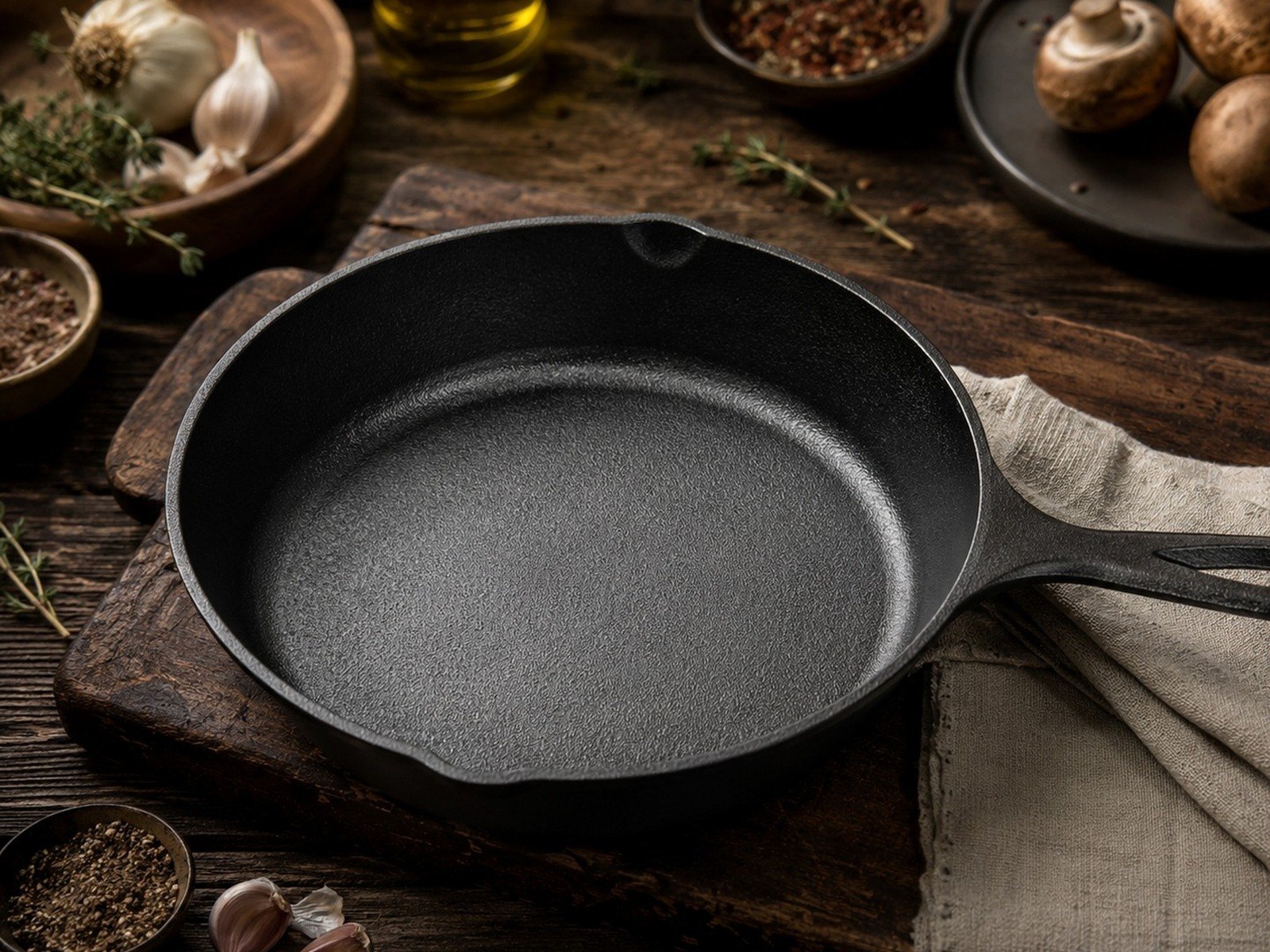 Lodge Cast Iron Skillet 10.25 Inch in context