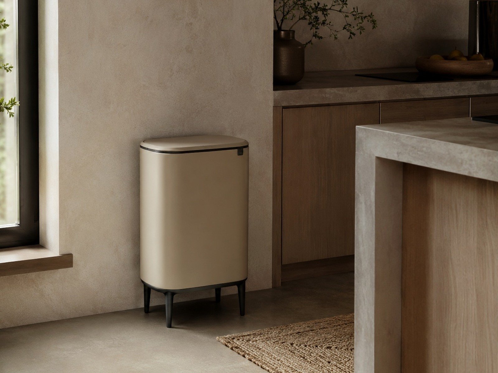 Brabantia Bo Touch Bin in context
