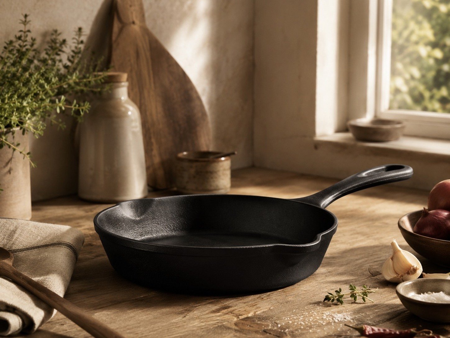 Lodge Cast Iron Deep Skillet 10.25 Inch in context