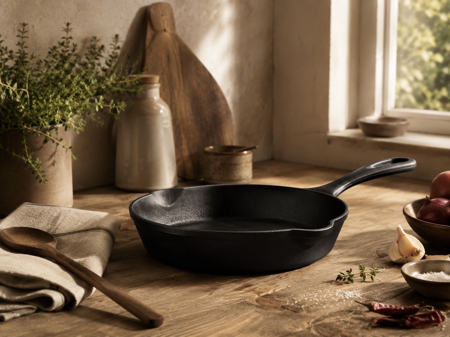 Lodge Cast Iron Deep Skillet 10.25 Inch