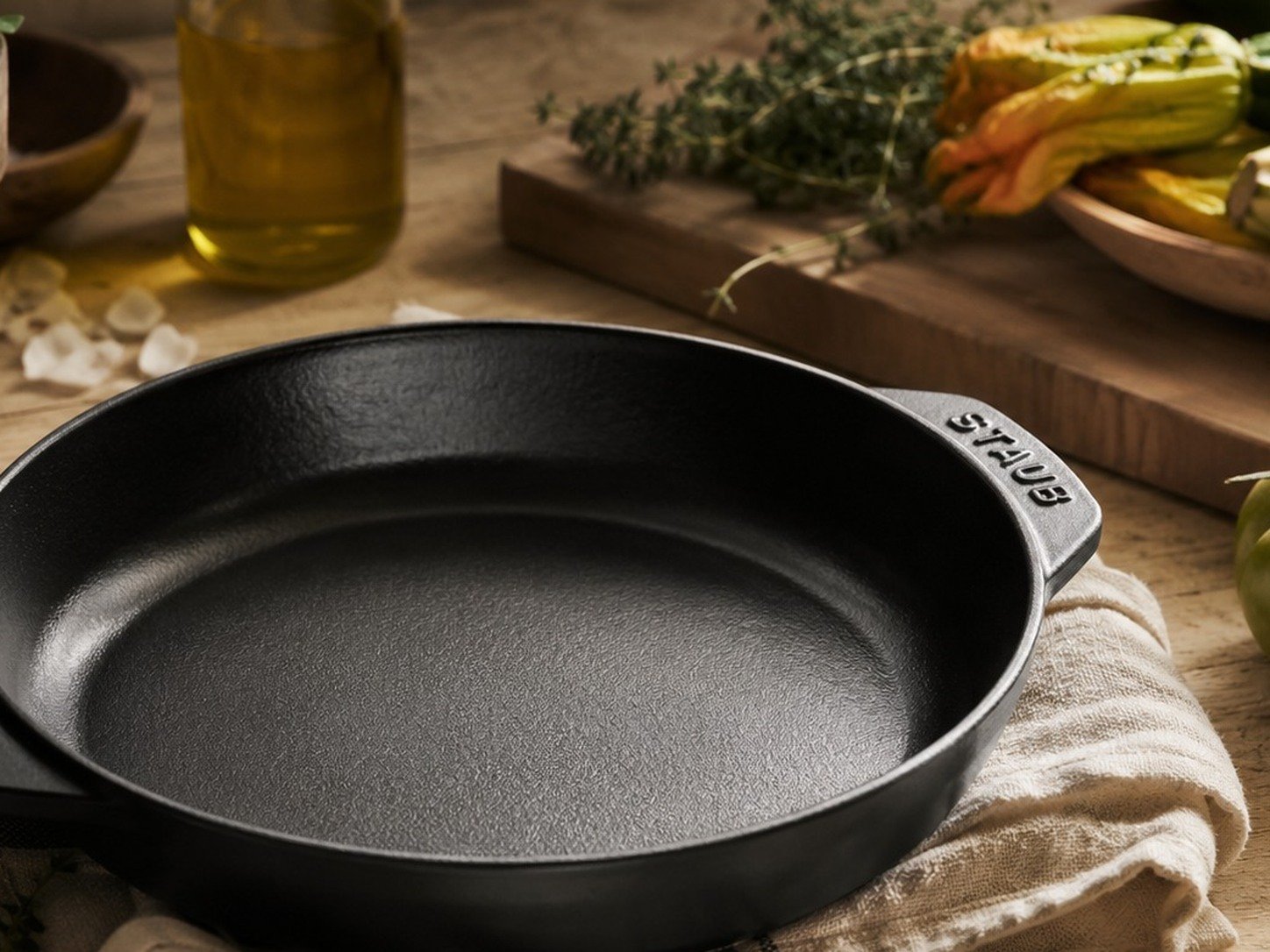 Staub Cast Iron Frying Pan product detail