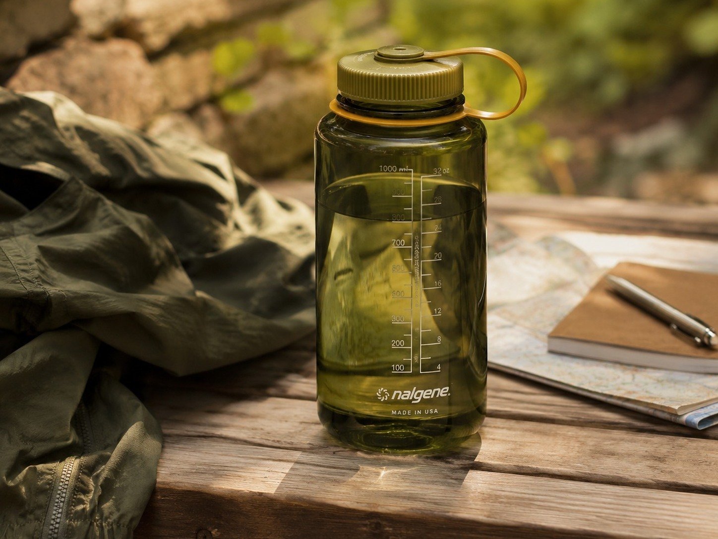 Nalgene Wide Mouth 1L Bottle in context