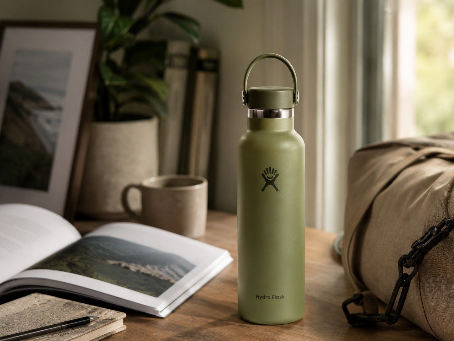 Hydro Flask Standard Mouth Bottle in context