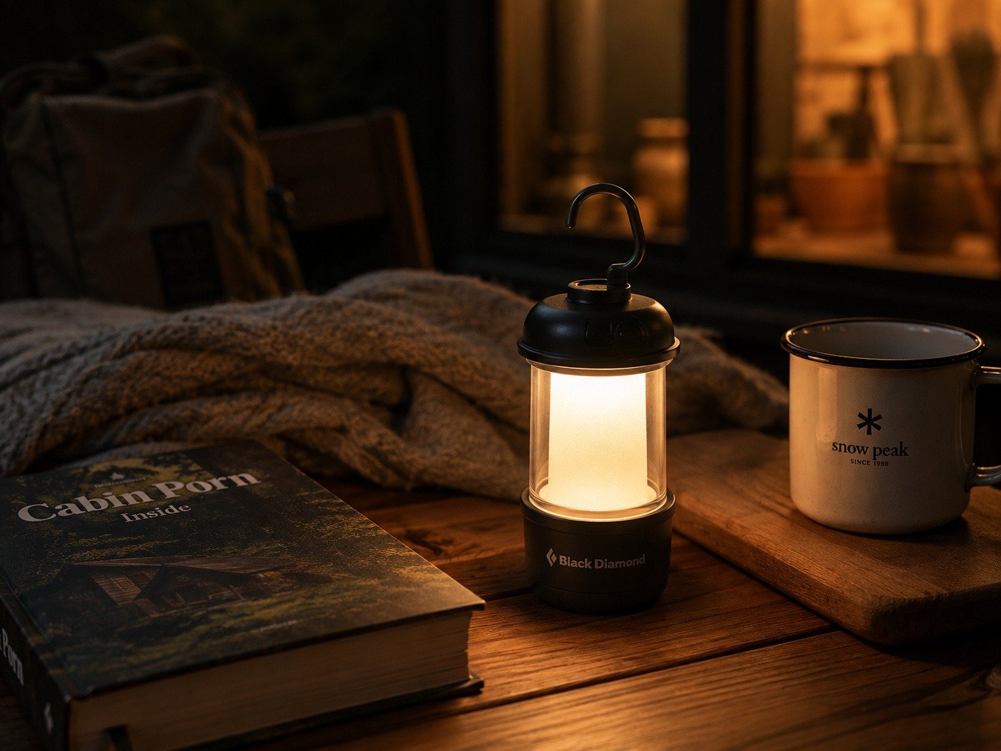 Black Diamond Moji Lantern