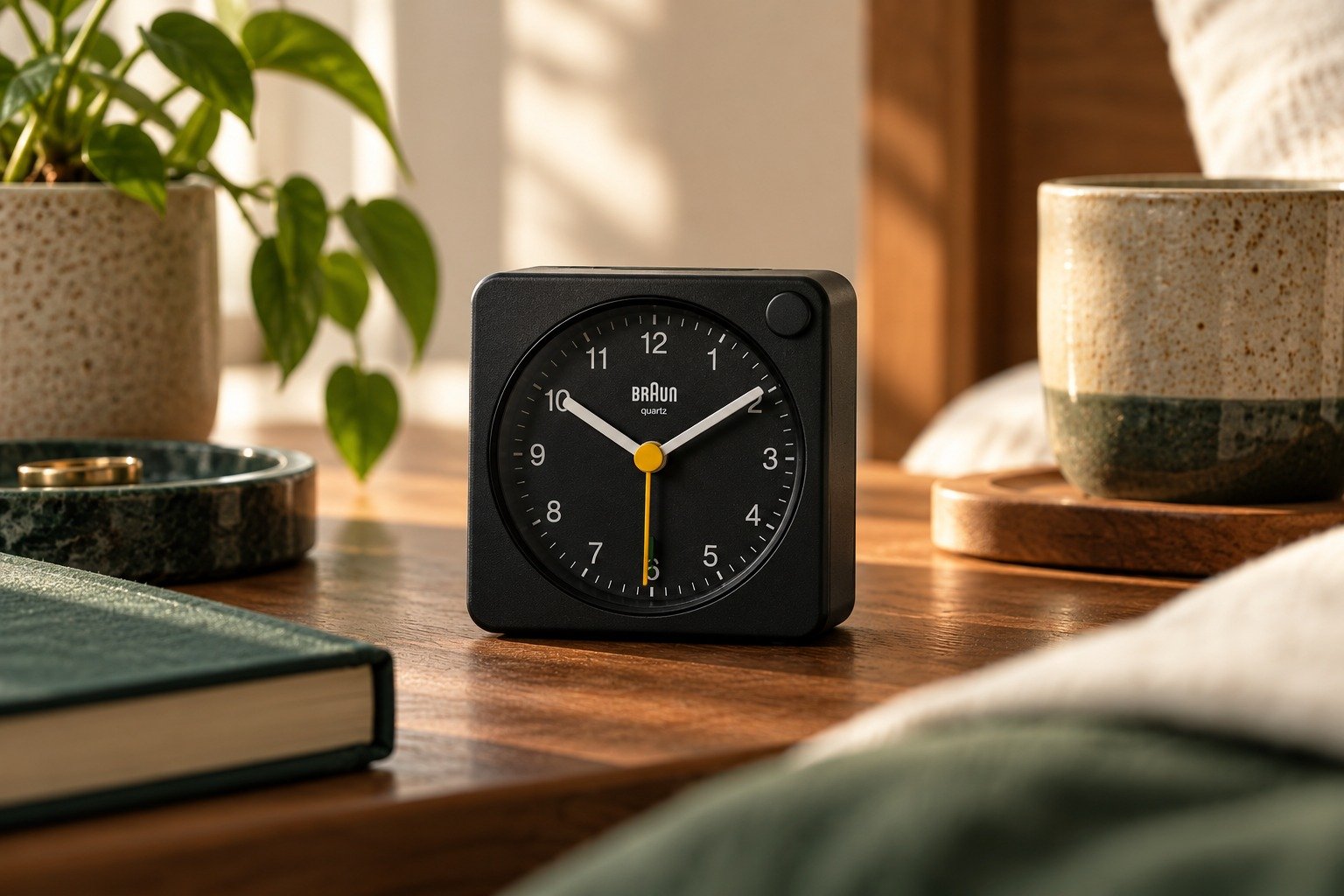 Braun BC02X Classic Analogue Travel Alarm Clock